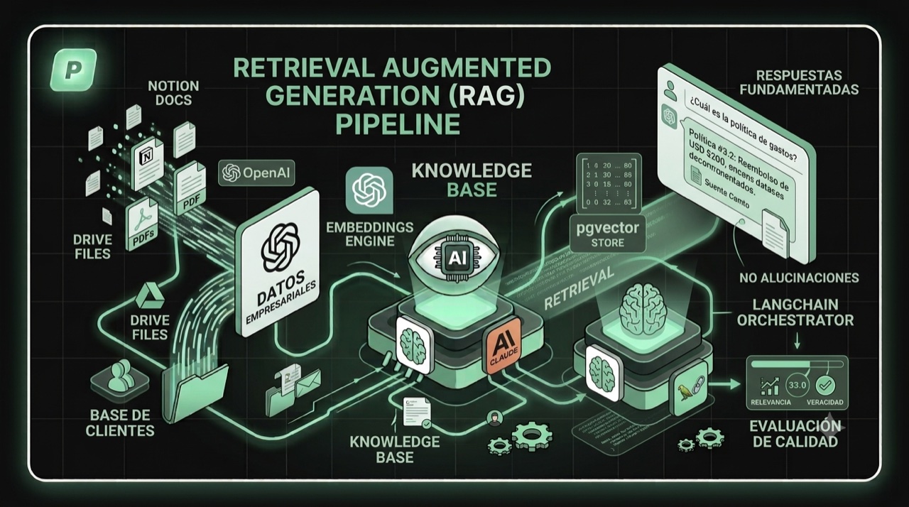 RAG: Chatbot que Conoce Toda tu Empresa (Supabase + pgvector)